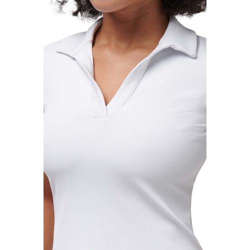 Women's TravisMathew Moveknit V-Neck Polo - Primary Image
