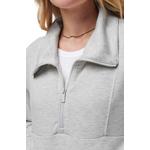 Women's TravisMathew Skyloft Soft Long Sleeve 1/2 Zip - Thumbnail 3 of 4