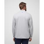 Men's TravisMathew Upgraded Chest Stripe Long Sleeve 1/4 Zip - Thumbnail 2 of 3
