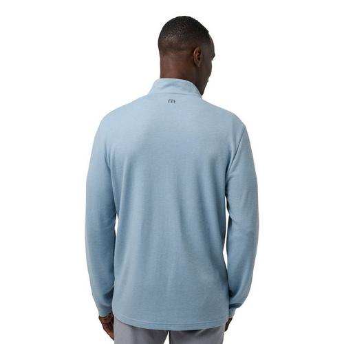 Men's TravisMathew Continent Long Sleeve 1/4 Zip - Primary Image