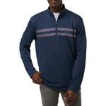 Men's TravisMathew Continent Long Sleeve 1/4 Zip - Thumbnail 1 of 4