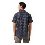 Men's TravisMathew Techwoven Grey Wind Button Up Shirt - Thumbnail 3 of 5