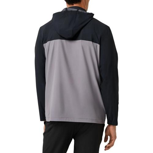 Men's TravisMathew Meridian Tech Long Sleeve Hooded 1/4 Zip - Primary Image