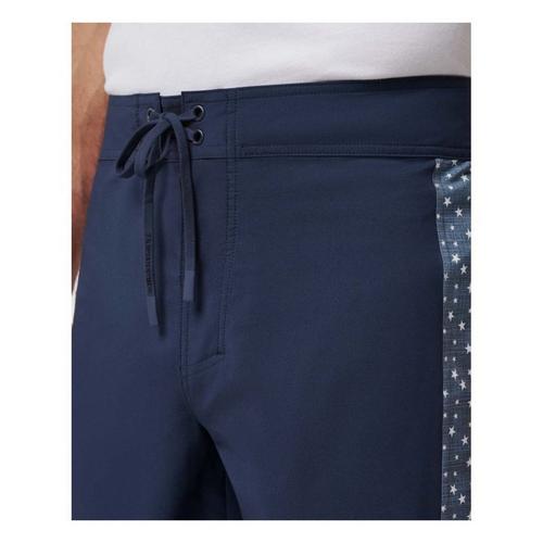 Men's TravisMathew Liberty Lights Swim Boardshorts - Primary Image