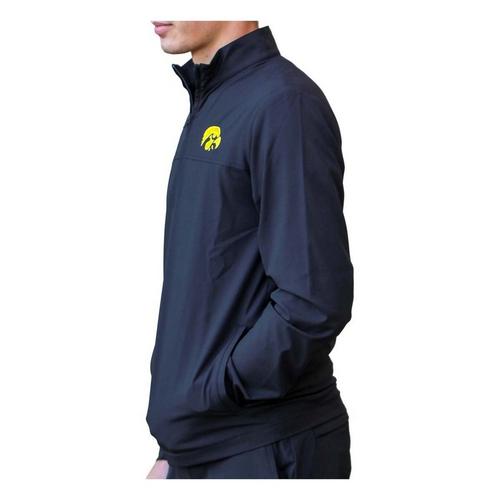 TravisMathew Iowa Hawkeyes Wanderlust Long Sleeve 1/4 Zip - Primary Image