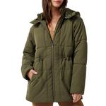 Women's TravisMathew Mont Blanc Hooded Puffer Jacket - Thumbnail 1 of 8