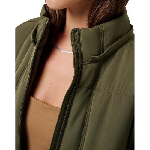Women's TravisMathew Mont Blanc Hooded Puffer Jacket - Primary Image