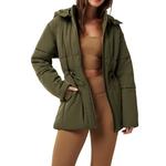 Women's TravisMathew Mont Blanc Hooded Puffer Jacket - Thumbnail 7 of 8