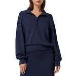 Women's TravisMathew Skyloft Soft Echo 1/4 Zip Pullover - Thumbnail 1 of 3