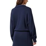 Women's TravisMathew Skyloft Soft Echo 1/4 Zip Pullover - Thumbnail 2 of 3