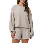 Women's TravisMathew Costal Rib Yacht Me Crewneck Sweatshirt - Thumbnail 1 of 3