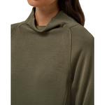 Women's TravisMathew Skyloft Soft Funnel Neck Long Sleeve Mock Neck Oversized Shirt - Thumbnail 3 of 7