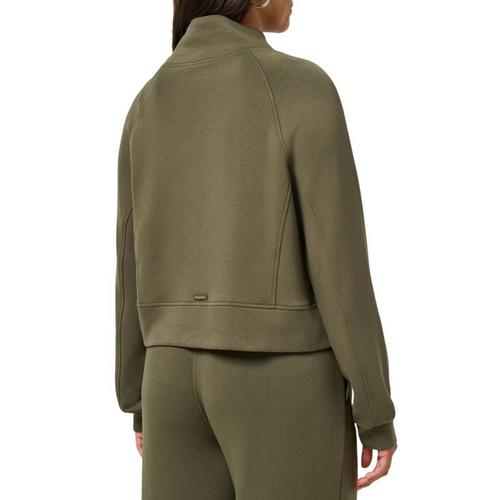 Women's TravisMathew Skyloft Soft Funnel Neck Long Sleeve Mock Neck Oversized Shirt - Primary Image