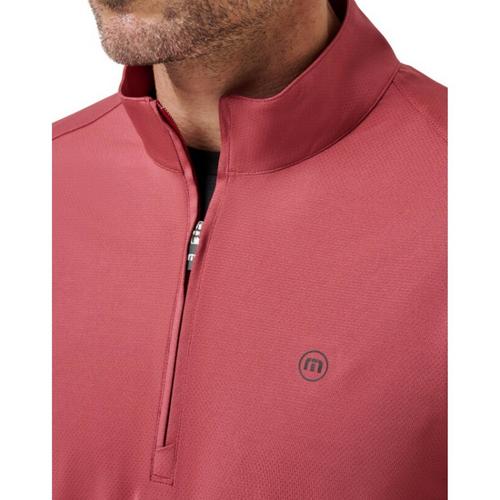 Men's TravisMathew Heater Pro Long Sleeve 1/4 Zip - Primary Image