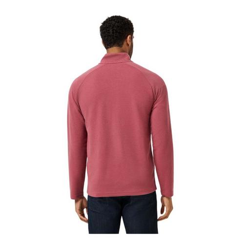 Men's TravisMathew Performance Waffle Long Sleeve 1/4 Zip - Primary Image
