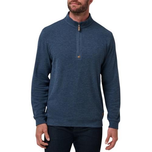 Men's TravisMathew Cloud Sweater Long Sleeve 1/4 Zip - Primary Image
