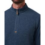 Men's TravisMathew Cloud Sweater Long Sleeve 1/4 Zip - Thumbnail 4 of 5