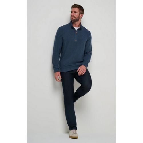Men's TravisMathew Cloud Sweater Long Sleeve 1/4 Zip - Primary Image