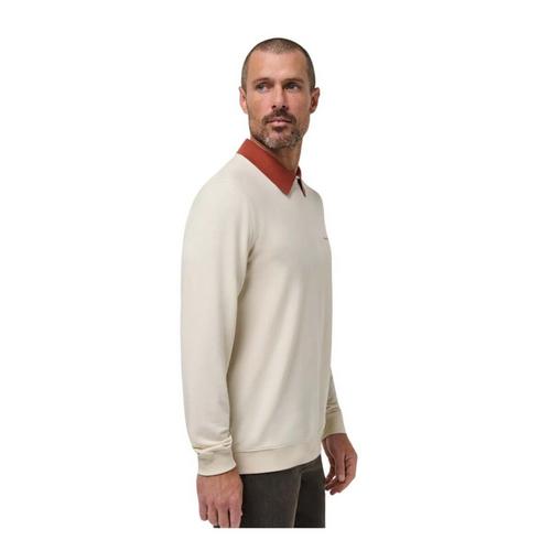 Men's TravisMathew Amenities Collar Pullover Sweater