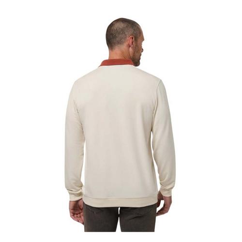 Men's TravisMathew Amenities Collar Pullover Sweater