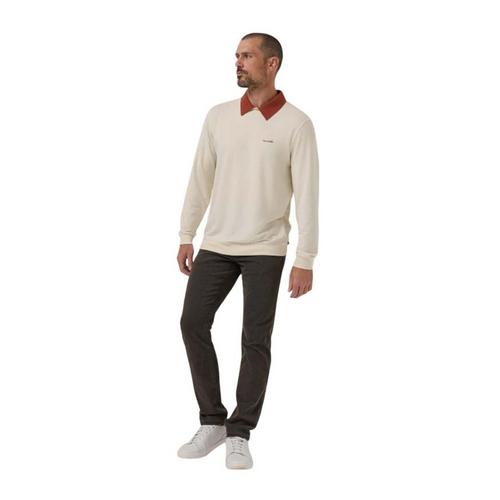 Men's TravisMathew Amenities Collar Pullover Sweater