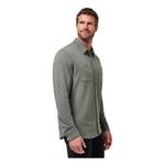 Men's TravisMathew Cloud Waffle Long Sleeve Button Up Shirt - Thumbnail 2 of 5