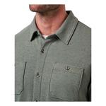 Men's TravisMathew Cloud Waffle Long Sleeve Button Up Shirt - Thumbnail 4 of 5
