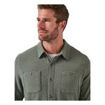 Men's TravisMathew Cloud Waffle Long Sleeve Button Up Shirt - Thumbnail 5 of 5