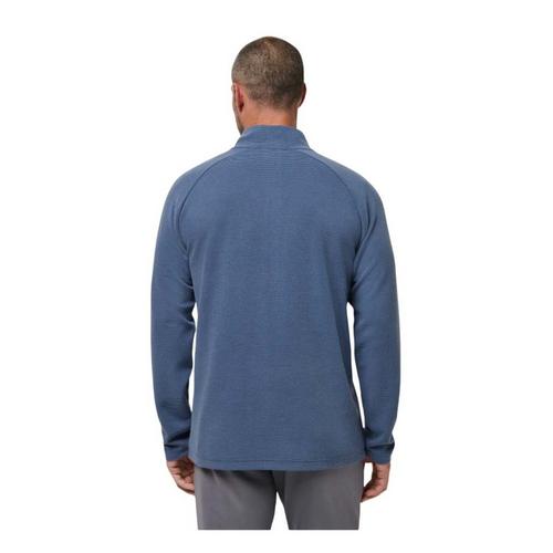 Men's TravisMathew Performance Waffle Long Sleeve 1/4 Zip - Primary Image