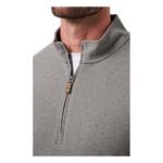 Men's TravisMathew Airport Lounge Long Sleeve 1/4 Zip - Thumbnail 4 of 4