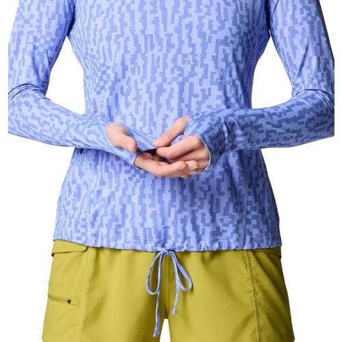 Women's Mountain Hardwear Crater Lake Long Sleeve Hooded Shirt - Primary Image