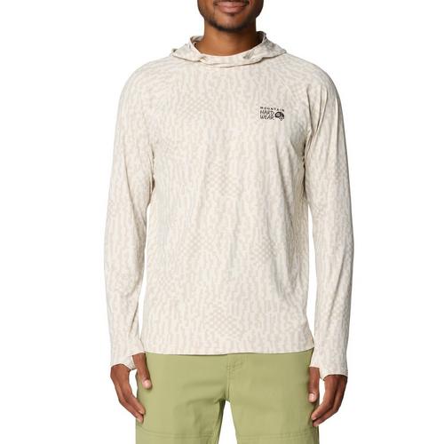 Men's Mountain Hardwear Crater Lake Long Sleeve Hooded T-Shirt - Primary Image