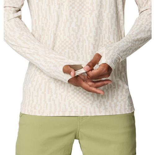 Men's Mountain Hardwear Crater Lake Long Sleeve Hooded T-Shirt - Primary Image