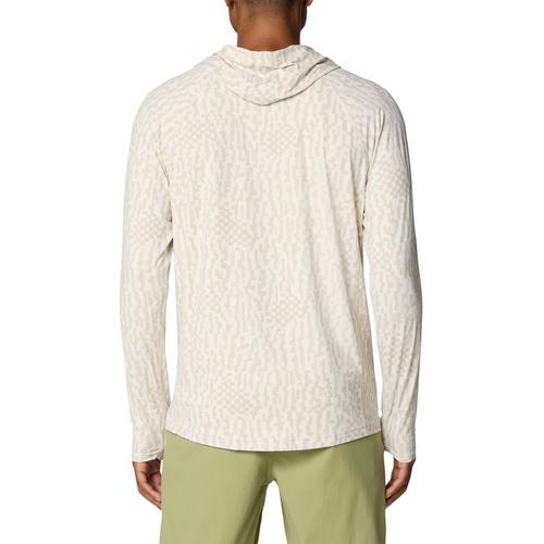 Men's Mountain Hardwear Crater Lake Long Sleeve Hooded T-Shirt - Primary Image