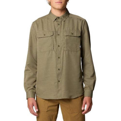 Men's Mountain Hardwear Canyon Long Sleeve Button Up Shirt - Primary Image