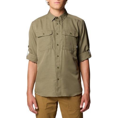 Men's Mountain Hardwear Canyon Long Sleeve Button Up Shirt - Primary Image