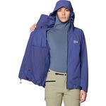 Women's Mountain Hardwear Chockstone™ Alpine LT Hooded Jacket Hooded Softshell Rain Jacket - Thumbnail 3 of 5