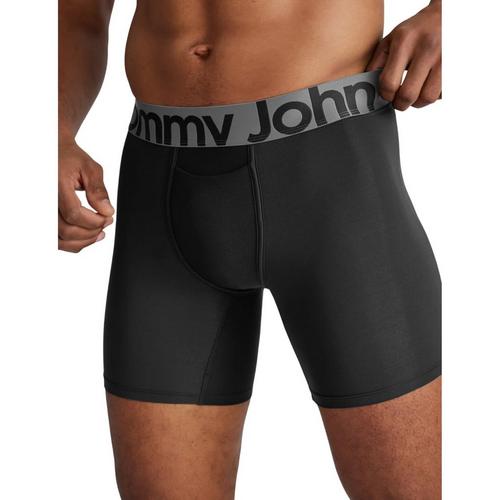 Men's Tommy John 360 Sport Mid-Length 3 Pack Boxer Briefs - Primary Image