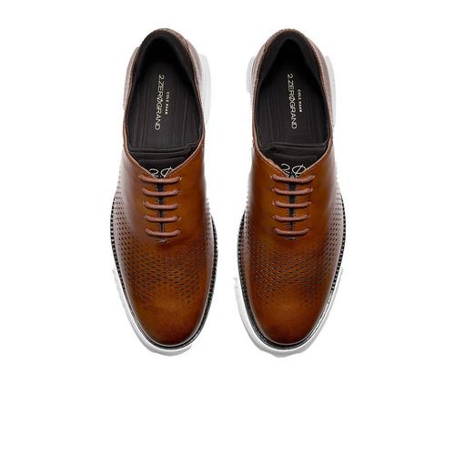 Men's Cole Haan 2.Zerogrand Lined Laser Wingtip Dress Shoes - Primary Image