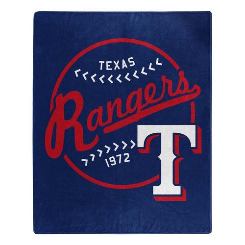 TheNorthwest Texas Rangers Signature Raschel Throw Blanket - Primary Image