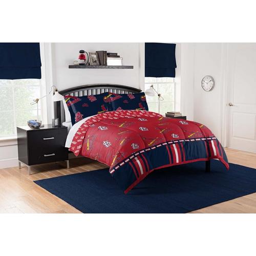 TheNorthwest St. Louis Cardinals Rotary Queen Comforter Set - Primary Image