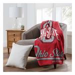 TheNorthwest Ohio State Buckeyes Signature Raschel Throw Blanket - Thumbnail 2 of 2