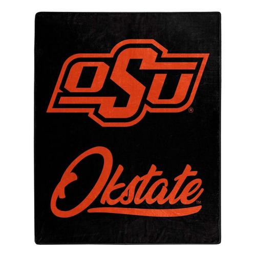 TheNorthwest Oklahoma State Cowboys Signature Raschel Throw Blanket - Primary Image