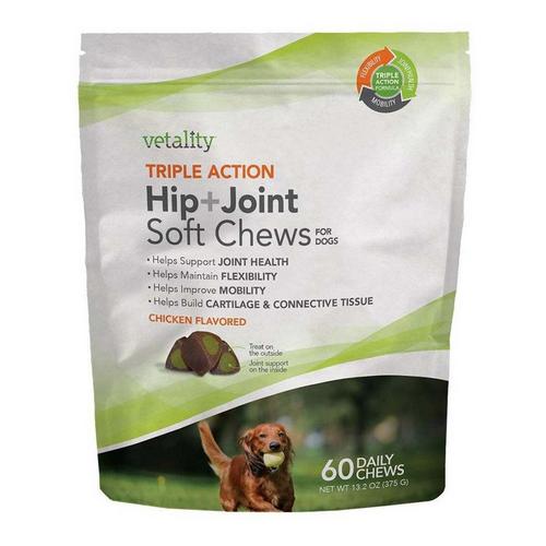 Vetality Triple Action Hip & Joint Dog Chews - Primary Image