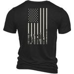 Men's Nine Line Saber Flag T-Shirt - Thumbnail 1 of 3