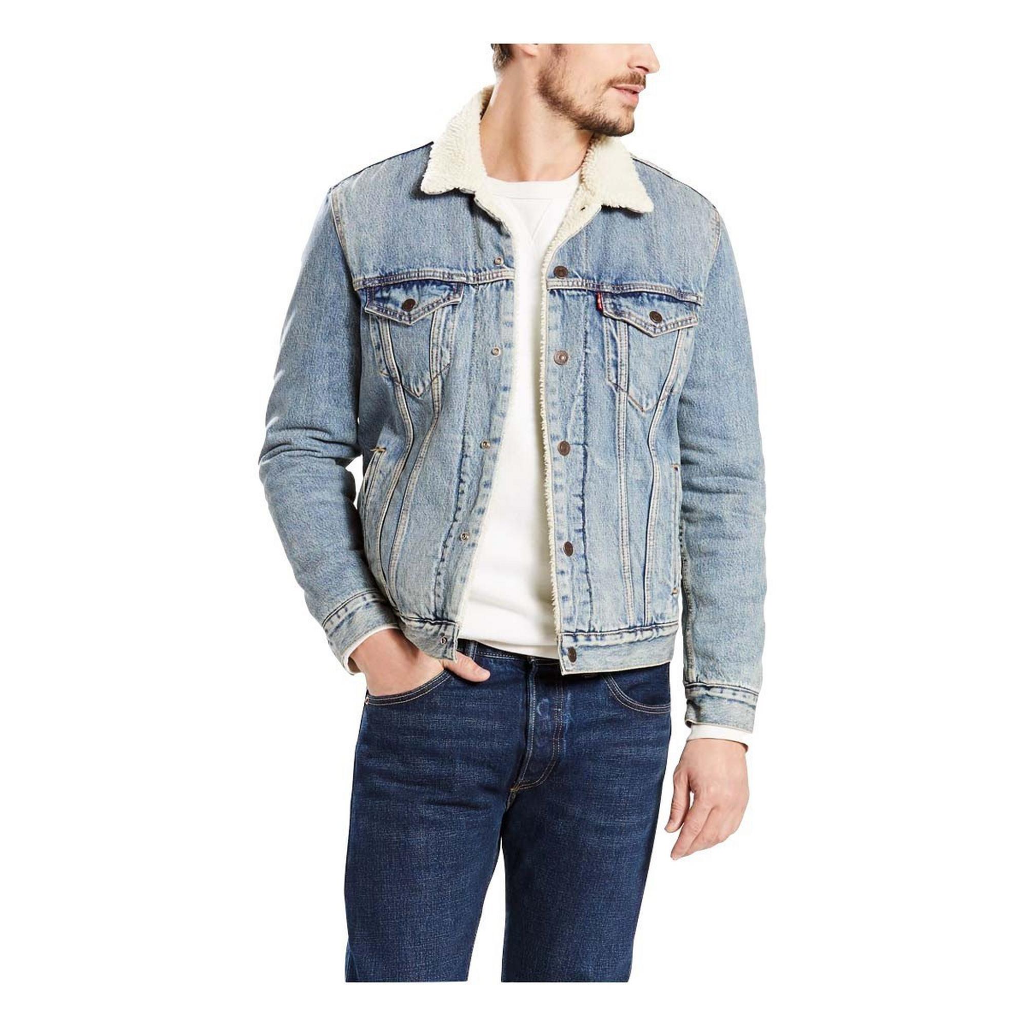 Men's Levi's Sherpa Trucker Denim Jacket