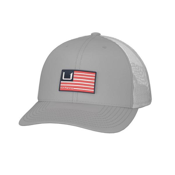 HUK Men's  and Bars Trucker Adjustable Hat