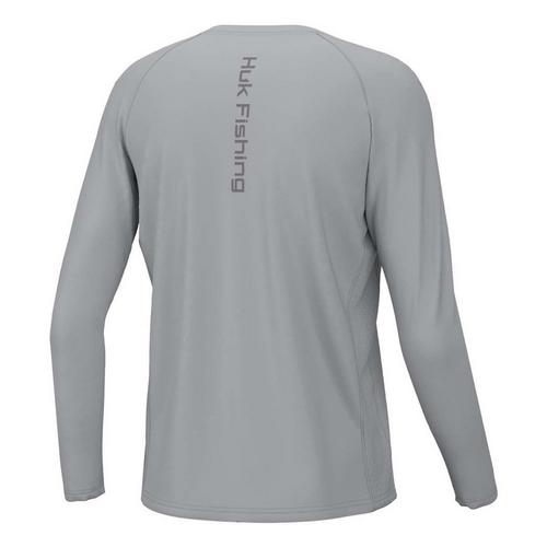 Kids' Huk Pursuit Solid Long Sleeve T-Shirt - Primary Image