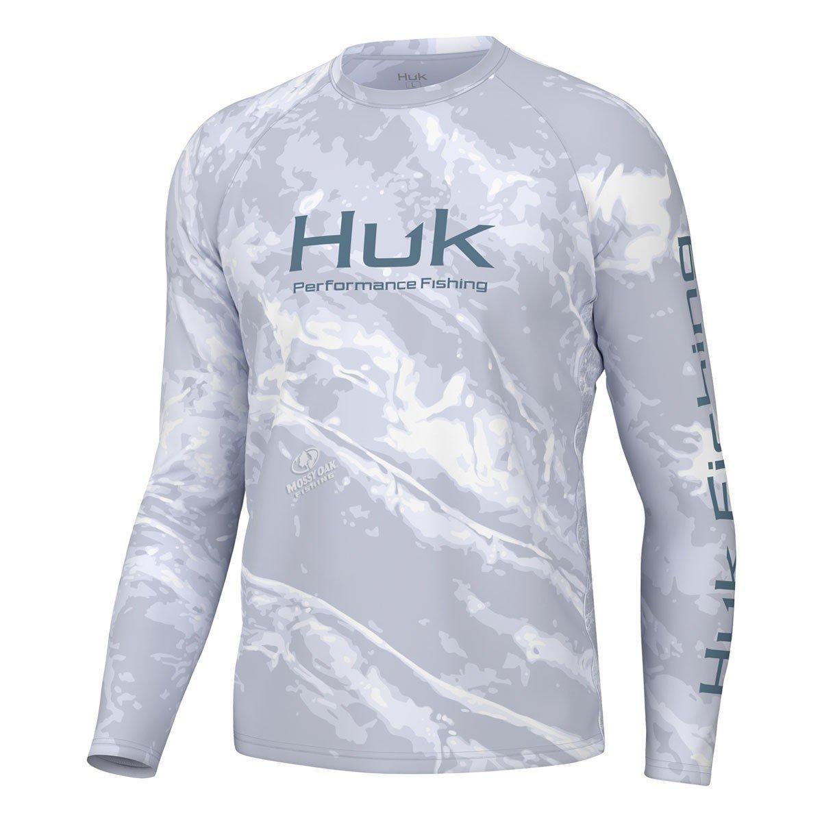 Men's Huk Mossy Oak Pursuit Performance Long Sleeve T-Shirt - Huk