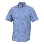 Men's Huk Americookin Kona Button Up Shirt - Thumbnail 1 of 2